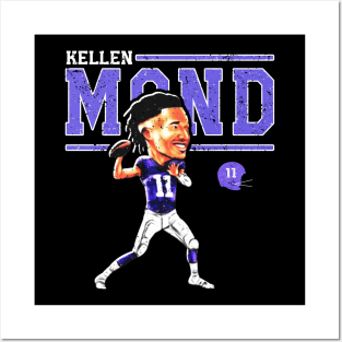 Kellen Mond cartoon shirt Posters and Art